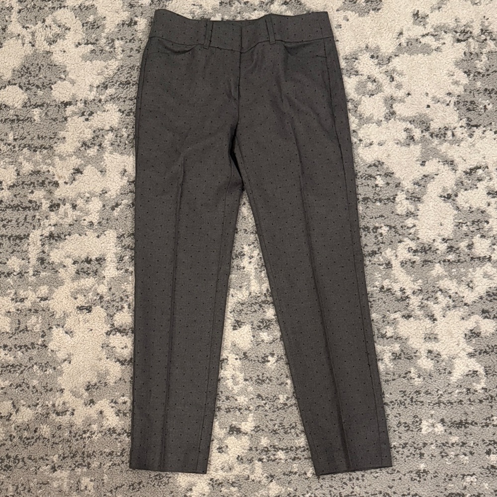 LOFT Gray Ankle Pants